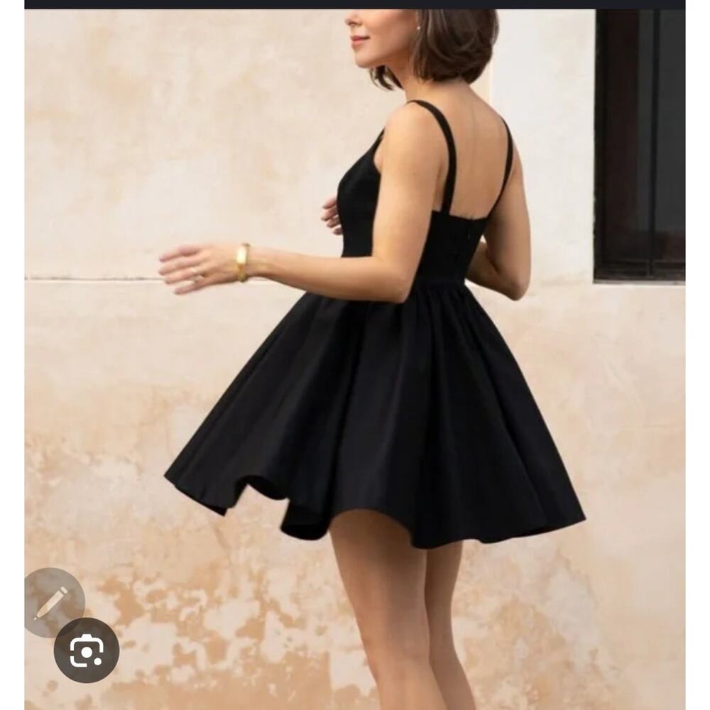 Antonio Melani x The Style Bungalow Little Black Dress Size 2 - Picture 2 of 14